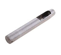 Chosertory Perforador Redondo Herramienta para Corte de Agujeros con Cabezal de Punzonadora Hueca Y Empuñadura Texturizada Adecuada para Uso Profesional, 10 mm