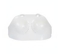 Chosertory Protector de Pecho Masculino para Esgrima Placa Torácica Equipo de Entrenamiento Material Plástico Absorción de Impactos Adecuado para Práctica de , M Mujer