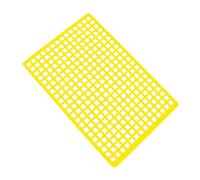 Chosertory Red Portaequipajes para Coches RC, Ventana, Decoración, Accesorio, Goma, Elástica, para Escalas 1:14, 1:7, 1:10, Amarillo