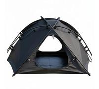 Chosertory Refugio Industrial para Perros y Gatos Casa Portátil Plegable Tienda Espaciosa Ventilada Material Poliéster y Base Oxford Cálida Adecuada para Jardín Camping y Espacios Interiores, Negro