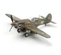 Chosertory Réplica de Aeronave Escala Avión Modelo Militar Miniatura Material Plástico para Ensamblar Adecuado para Aficionados Mayores Decoración Sala Escritorio, Flying Tigers Panda