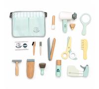 Chosertory Set Peluquería con Bolsa Transporte Portátil Kit Aseo Juguete con Herramientas Estilismo Interactivo para Niños Pequeños
