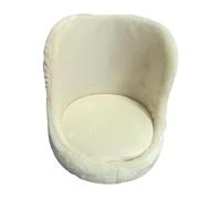 Chosertory Sofá para Fotografía de Recién Nacidos, Muebles para Bebés, Fondo para, Almohadas, Accesorios con Costuras Detalladas para Sesión de Fotos, Beige