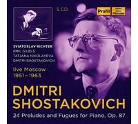 Chostakovitch : 24 Préludes & Fugues Op.87 / Sviatoslav Richter