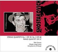 Chostakovitch, Dimitri - Quatuors À Cordes N° 1 & 2