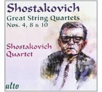Chostakovitch : Grands quatuors (n° 4, 8, 10). Quatuor Chostakovitch.