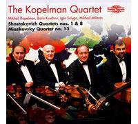 Chostakovitch : Quatuors n° 1 & 8. Miaskovski : Quatuor n° 13. Kopelman.