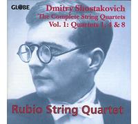 Chostakovitch : String Quartets Nos. 1, 4 & 8