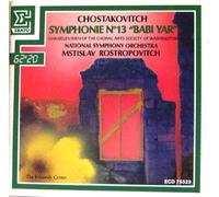 Chostakovitch : Symphonie, n° 13, Babi Yar