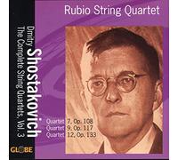Chostakovitch : The Complete String Quartets, Vol. 3