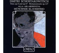 Chostakovitch : Trios pour piano n° 1 et 2. Ablaberdyeva, Münchner Klaviertrio.