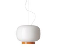 Chouchin Reverse Lámpara Colgante Blanco Y Naranja