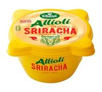 CHOVÍ Alioli con Sriracha picante medio 3 × 150 ml · Refrigerado