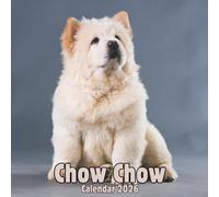 Chow Chow Calendar 2026: 14-Month Organizer from Nov 2025 to Dec 2026 | Perfect for Home, Office, School & Family Scheduling, For Men , Women , Girls , Boys