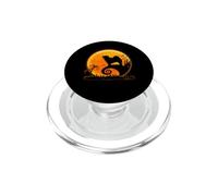 Chow Chow Dog Scary and Moon Divertido Disfraz de Halloween PopSockets PopGrip para MagSafe