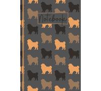 Chow Chow Notebook: Cute Chow Chow Dog Lined Journal, The Perfect Novelty Chow Chow Gift for Anyone who Loves Big Fluffy Dogs - Brown/Tan
