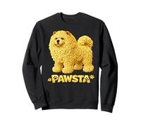 Chow Chow Spaghetti Fideos Comida Italiana Cachorro Am Sudadera