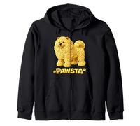 Chow Chow Spaghetti Fideos Comida Italiana Cachorro Am Sudadera con Capucha