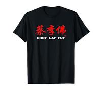 Choy Lay FUT Dragón Tigre Guerrero Shaolin Camiseta