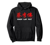 Choy Lay FUT Dragón Tigre Guerrero Shaolin Sudadera con Capucha