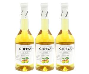 Choya Silver Choya Silver (Bebida Que Contiene Vino, Fruta Ume, Vino De Ciruela Japonesa, Afrutado, Dulce, 10% Vol.) - 3 Paquetes de 500 ml - Total: 1500 ml