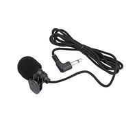 CHOYUE Mini micrófono de Condensador de Solapa con Clip portátil, Manos Libres, Conector TS de 3,5 mm para computadora, PC, Altavoz Amplificador de Voz portátil