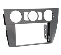 CHP Autoradioblende Doble DIN Para BMW Serie 3 E90 E91 E92 E93 Negro Mate