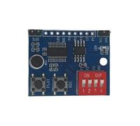 CHR05M Módulo de grabación de voz, DC 3.3 ~ 5 V 195 segundos tarjeta de interfaz de voz de grabación con múltiples modos de reproducción 13ua consumo de energía ultra bajo