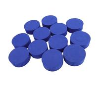Chrees 12pcs Blue C Form Haaruler, Haarwalzen mit Weichem Schwamm, Hitzfreie Friseur -Styling -Werkzeuge für das täglichen Make up und Hautpflegerrutine
