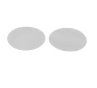Chrees 2 coladores de café en forma de puck, portafiltros de acero inoxidable, agujeros circulares finos, resistentes al óxido y al calor, reutilizables, fáciles de usar con acero inoxidable 304 para