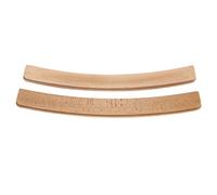Chrees 2 Soportes Curvos para Cartas, Bandeja Organizadora de Madera Maciza de Haya para Juegos de Cartas de Estrategia, Bridge y Canasta, con Ranuras Anchas para Niños, Personas