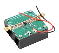 Chrees Amplificador de Potencia RF Módulo Amplificador RF Placa Amplificadora de Potencia RF2126 400-2700MHz 12dB Ganancia 50 Ohm 6V PCB Aleación de Aluminio con Disipador de Calo