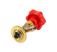 Chrees Auto AC Can Tap Valve Refrigerante Can Tap Válvula Dispensadora Válvula de Cierre Perforadora M14 1 4 Rosca Hembra Abrebotellas con Punzón Manual para R134a