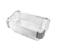 Chrees Bandeja para la grasa desechable para parrilla, bandeja para la recogida de grasa de papel de aluminio de 670 ml con material reciclable (la rana puede añadir discos para la pesca en)