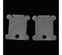 Chrees Bobinadora Manual de Bobinas de Hilo, Herramienta de Costura Portátil con Placa de Bobinado de 100 Piezas para Organizar Hilos de Puntada de Bordado de Lana