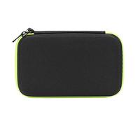 Chrees Bolsa de almacenamiento eléctrico, resistente a los golpes, impermeable, con cremallera para QP2530/2520, organizador de viaje portátil para hombres, verde, Eva, 7,2 x 4,2 x regalo, verde
