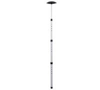 Chrees Bolsa de Viaje para Palos, Barra de Soporte, Protector Telescópico de Aluminio Estable de 3 Secciones para Entusiastas del Golf