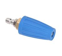 Chrees Boquilla de Lavado a Presión, Boquilla Giratoria de Conector Rápido de 1/4 pulg. 4000 PSI con Cerámica y Latón, para Eliminación de óxido, Limpieza de Barcos, Equipos (045 Agujero)