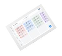 Chrees Calendario Familiar Digital de 10,1 Pulgadas, Planificador Inteligente con Pantalla Táctil con Vistas Semanales Diarias Mensuales, Tabla de Tareas, Listas de Tareas Pendientes,