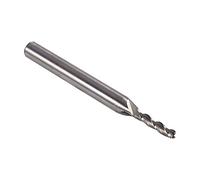 Chrees Cortador de molino CNC avanzado, diámetro de 3 mm, 3 flautas HSS de aluminio, cortador de molino CNC extendido, mientras tanto, fuerte y duradero