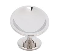 Chrees Cuenco de Postre con Patas Elegante de Acero Inoxidable para Helados, Refrigerios y Frutas, Ideal para Fiestas, Acero Inoxidable 304, 6,7x2,8 Pulgadas