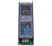Chrees Fuente de Alimentación Conmutada LED Durable Silencioso Ahorro de Energía para el Vestíbulo del Hotel Sala de Reuniones KTV Aleación de Aluminio Tira Larga Negra 400W AC175-250V (12V)