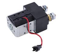 Chrees Interruptor de Arranque Confiable del Contactor de CC para Carretilla Elevadora Eléctrica Aleación de Plata de Acero Inoxidable (24V)