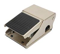 Chrees Interruptor de Pedal de Acero de Aleación Neumático, Válvula Duradera de 2 Posiciones y 3 Vías para Uso en Taller