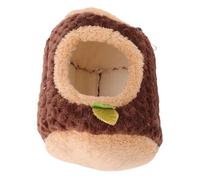 Chrees Jaula colgante para hámster con cuerda ajustable, hamaca de felpa suave para mascotas pequeñas, ideal para ratas
