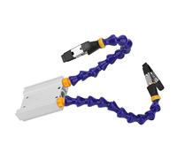Chrees Manos que Ayudan a Soldar Herramienta de Brazo Flexible Duradera para Base de Soldadura para Profesionales y Aficionados Aleación de Aluminio ABS 2 Juegos (2 piezas)