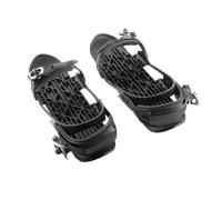 Chrees Mini Patines de esquí, Zapatos Ajustables para Monopatín de Nieve con Aleación de Aluminio de Nailon ABS Duradero, para Deportes de Invierno Al Aire, Parques de Nieve, Rutas de