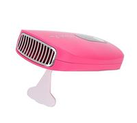 Chrees Mini secador de pelo para pestañas, ventilador USB, recargable, para trasplantar, extensión de pestañas, secador de ventilador, plantas, pestañas postizas, más pequeño (rojo rosa)