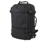 Chrees Mochila de viaje expandible 36-55L para hombre | Diseño resistente a la lluvia, acolchado transpirable, bolsillo antirrobo, compatible con carga USB