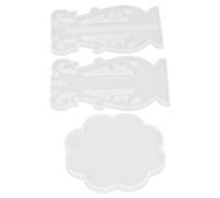 Chrees Moldes de silicona de dureza suave para macetas, fácil de separar, mejorar la imaginación y la creatividad, forma única, de silicona, ideal para regalos (forma europea 60-732)